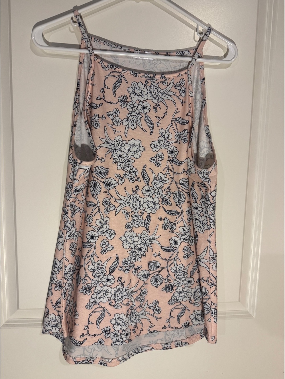 Sherosa Women's Floral Print Sleeveless Tank Top Size XL